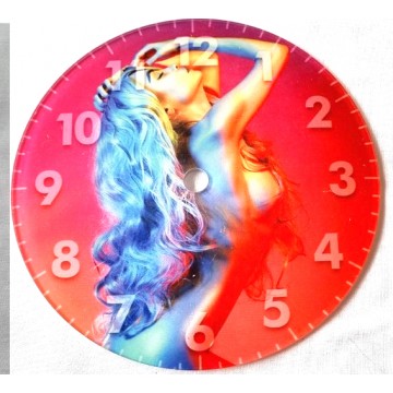 Subli Acrylglas Clock sheet 15 cm. - rond 15 cm. dikte 3 mm.