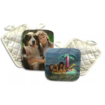 Subli Pannenlap 20 x 20 cm. - wit