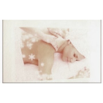 Subli Placemat Kurk 28,5 x 39,5 cm.  - hoogglans wit