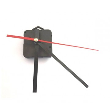 SUBLI Uurwerk + zwarte wijzerset 8 cm.