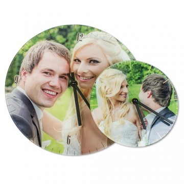 Subli Klok Rond 29 - glas diamater 29 cm. + uurwerk