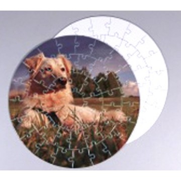 Subli Karton Puzzle Rond 45 stukjes - diameter 20 cm.