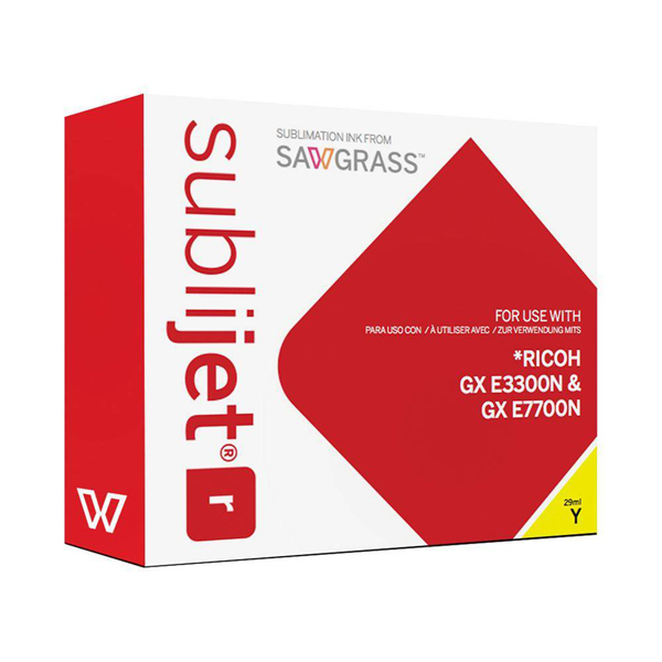 SubliJet R 3300 gel inkt - cartridge 29 ml. Yellow