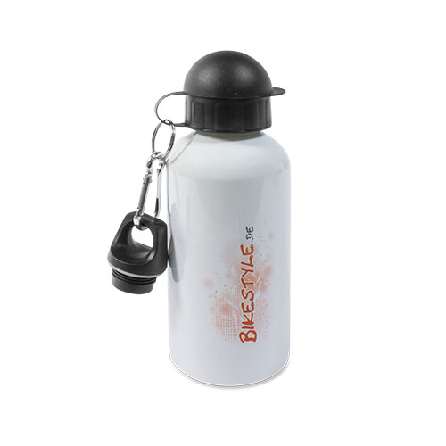 AluSub Drinkfles 400 ml. wit - bidon inclusief dop