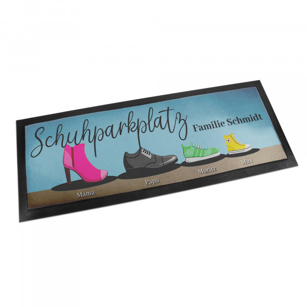 Subli Deurmat 40 x 120 cm. - anti-slip rubber onderlaag