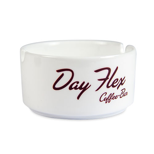 Subli Asbak 75 x 42 mm. - porselein