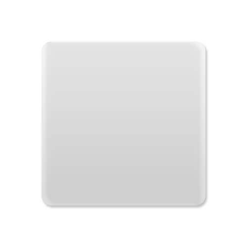 Subli Magneet 5 x 5 cm. - vierkant glanzend wit