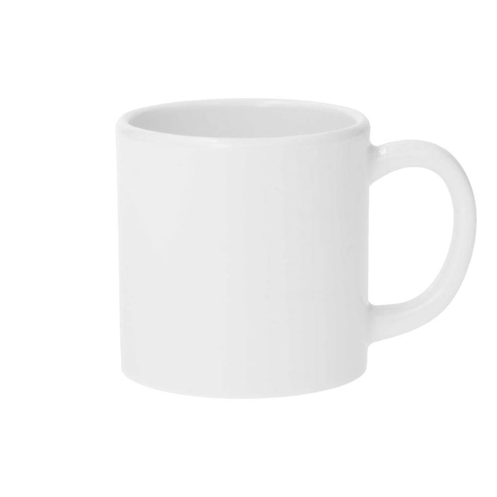 Subli Plastic Mug wit 180 ml. - kunststof beker