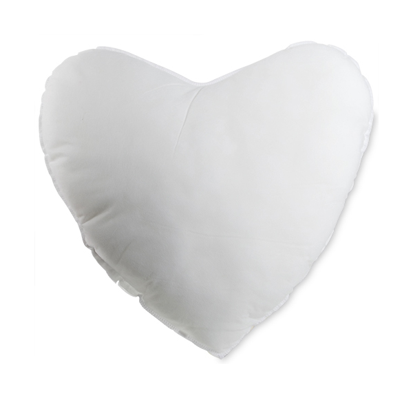 Kussen Vulling  Hart 35 x 40 cm. - kant en klaar