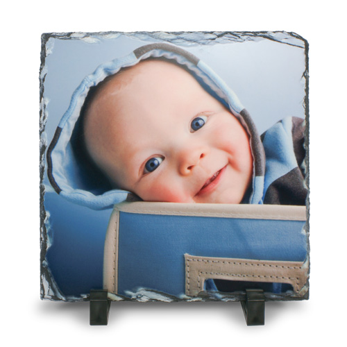 Subli Leisteen wit mat 15 x 15 cm. - incl. 2 voetjes