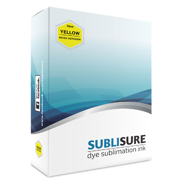 SubliSure SG 7100 Yellow - cartridge 70 ml.