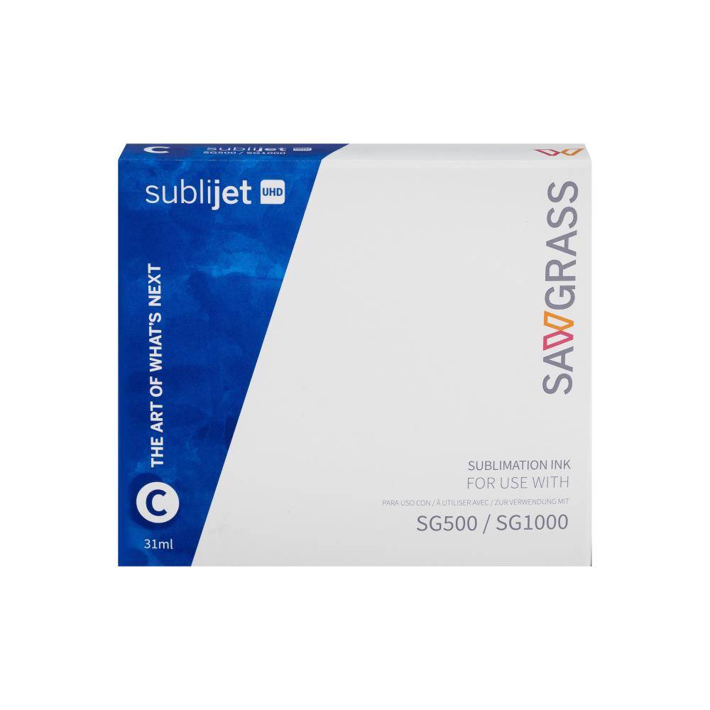 SubliJet UHD SG 500 Cyan - cartridge 31 ml.