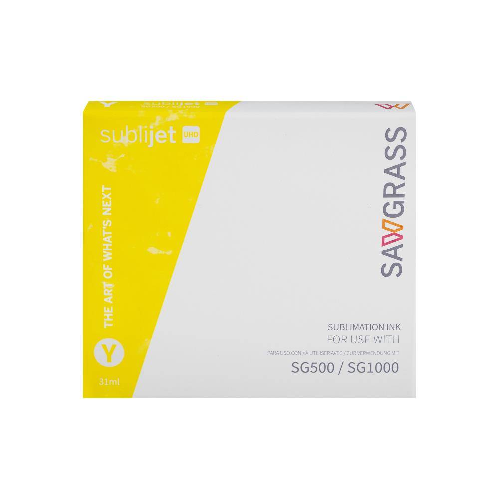SubliJet UHD SG 500 Yellow - cartridge 31 ml.