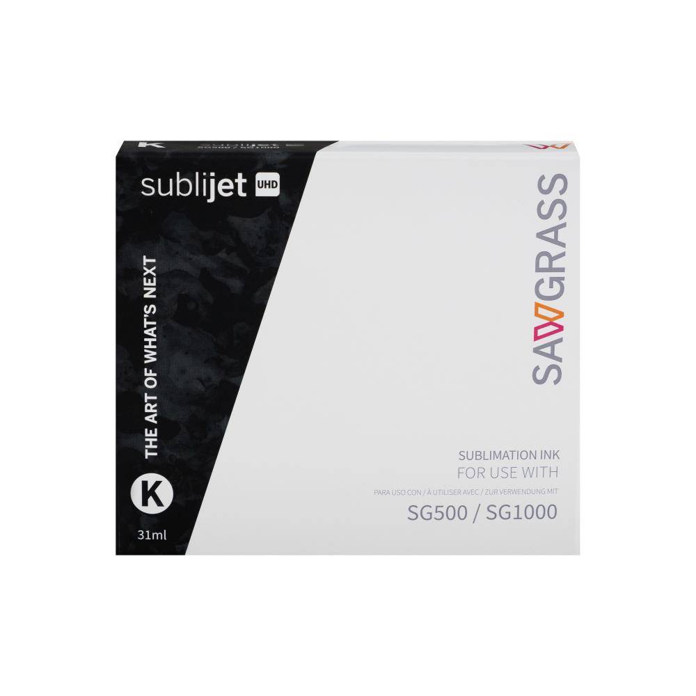 SubliJet UHD SG 500 Black - cartridge 31 ml.