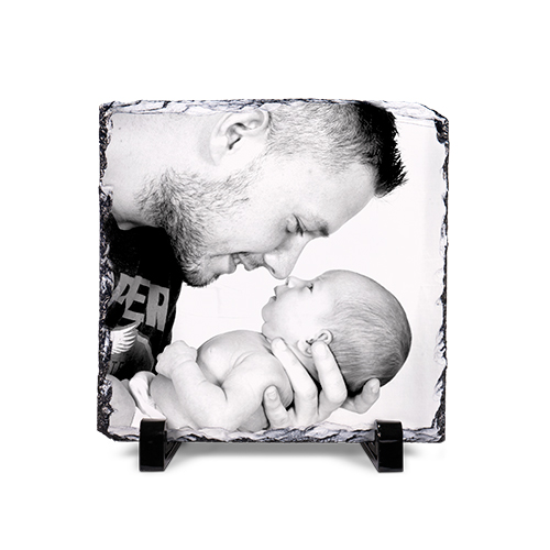 Subli Leisteen wit glans 20 x 20 cm. - incl. 2 voetjes