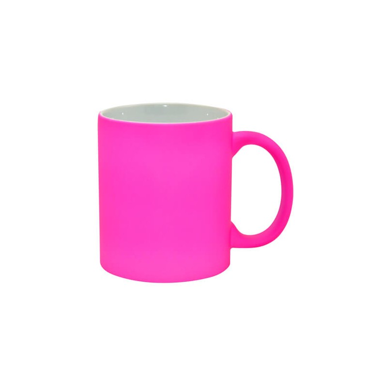 Creasure Fluor Matt Mug 330 ml. - neon pink