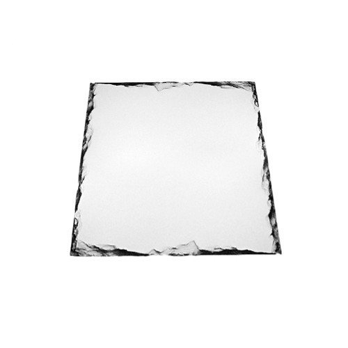 Subli Leisteen wit glans 9 x 9 cm. - onderzetter