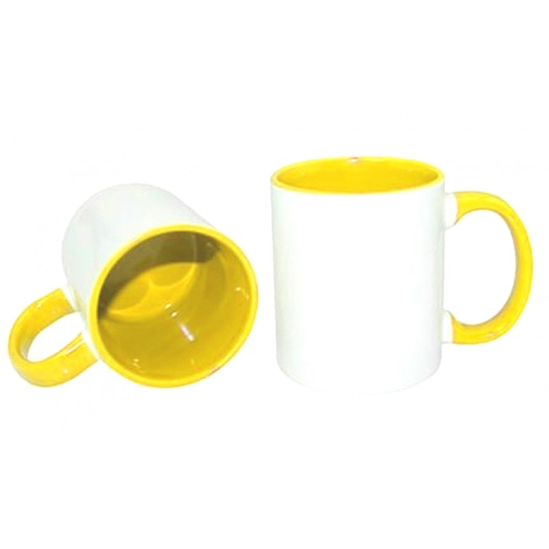 Creasure TTH Mug Yellow - inhoud 330 ml.