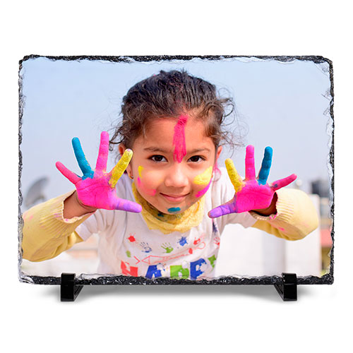 Subli Leisteen wit mat 24 x 39 cm. - incl. 2 voetjes