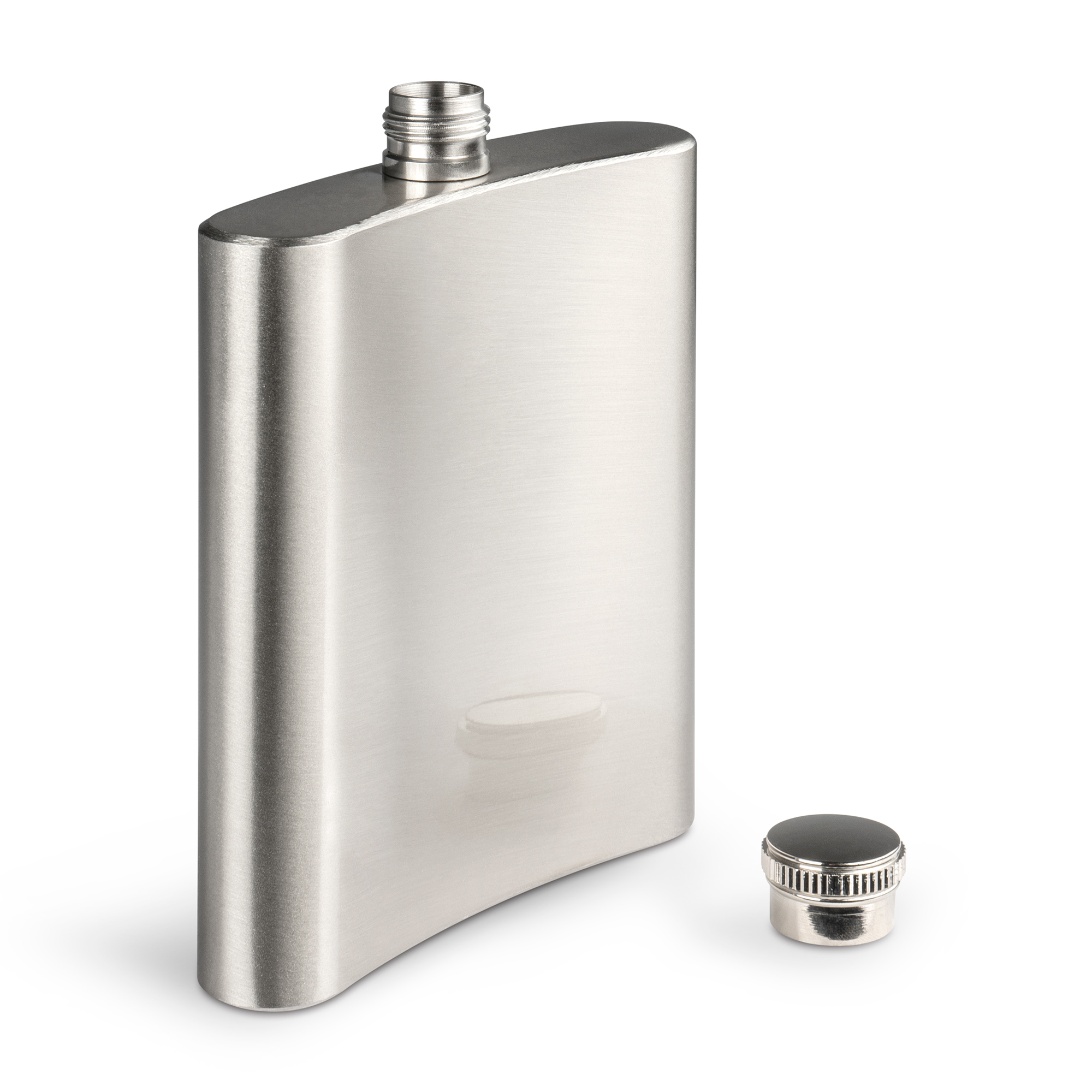 RVS Heupfles 200 ml. - incl. afsluitbare dop