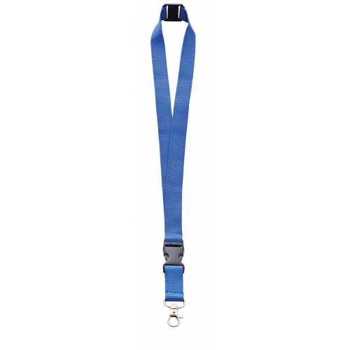 Subli Keycord lichtblauw - breedte 20 mm. met veiligheidssluiting