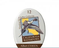 SUBLI Keramisch Ornament Ovaal - formaat 6 x 8,5 cm.