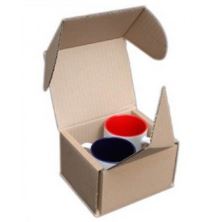 SUBLI Mok Verzenddoos voor 2 Mokken L 165mm x B 145mm x H 110mm