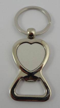 AluSub Sleutelhanger Hart met Flesopener
