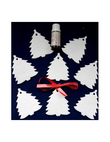 SUBLI Luchtverfrisser Boom - 8 stuks + zakje + touwtje