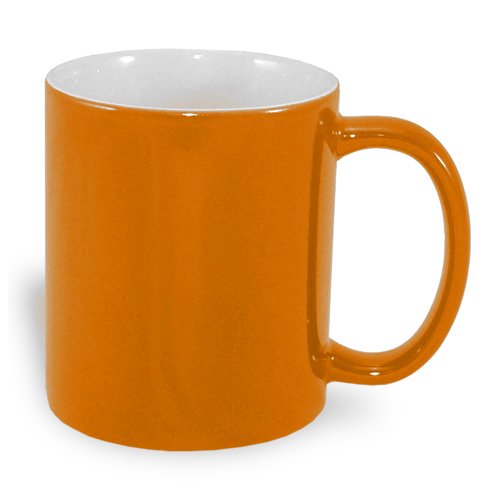 Creasure Fluor Matt Mug 330 ml. - neon orange