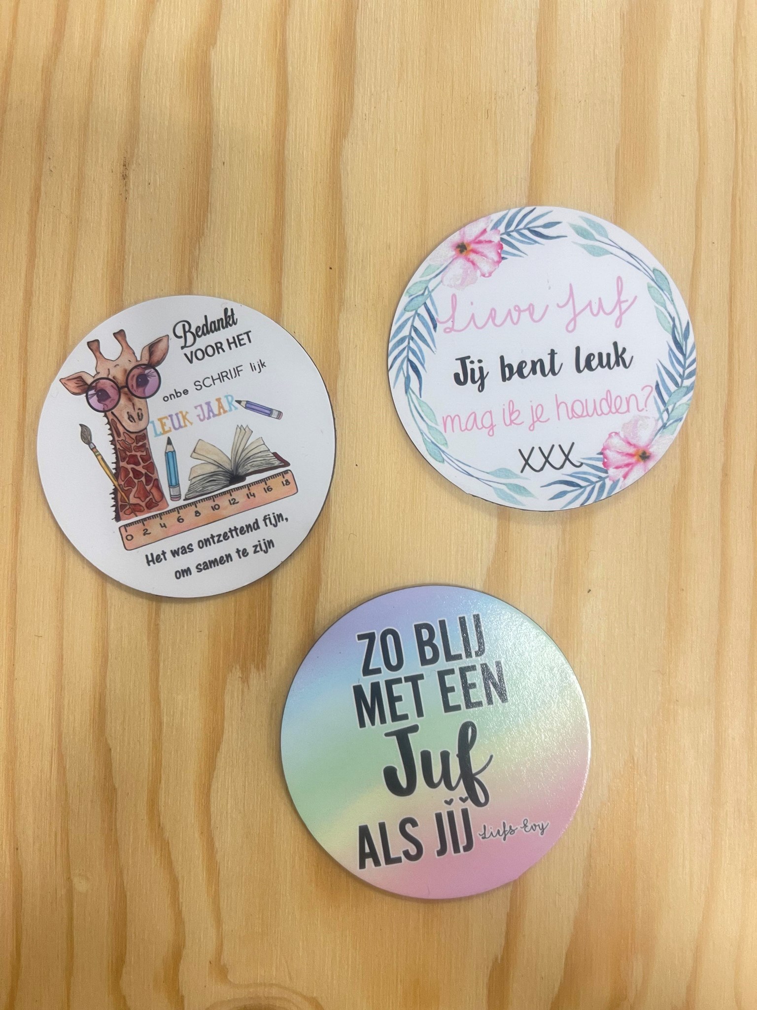 Subli Magneet formaat A4 - 15 x ronde vorm