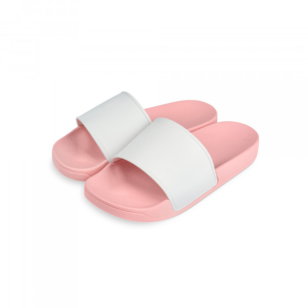 Kids Slippers pink / white 32 - voor DTF en Flex