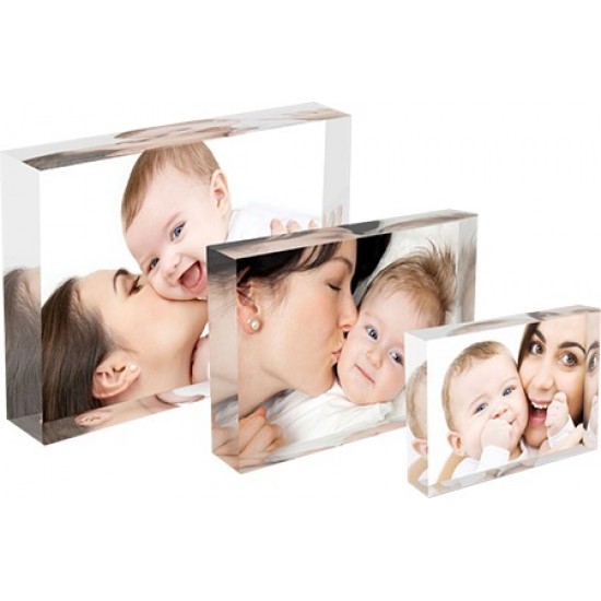 Subli Acrylglas Photoblock 70 x 100 mm. - dikte 20 mm.