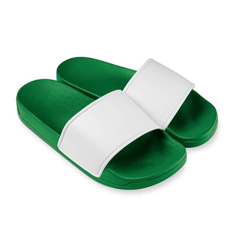 Bathslippers Green / White 36 - voor DTF en Flex
