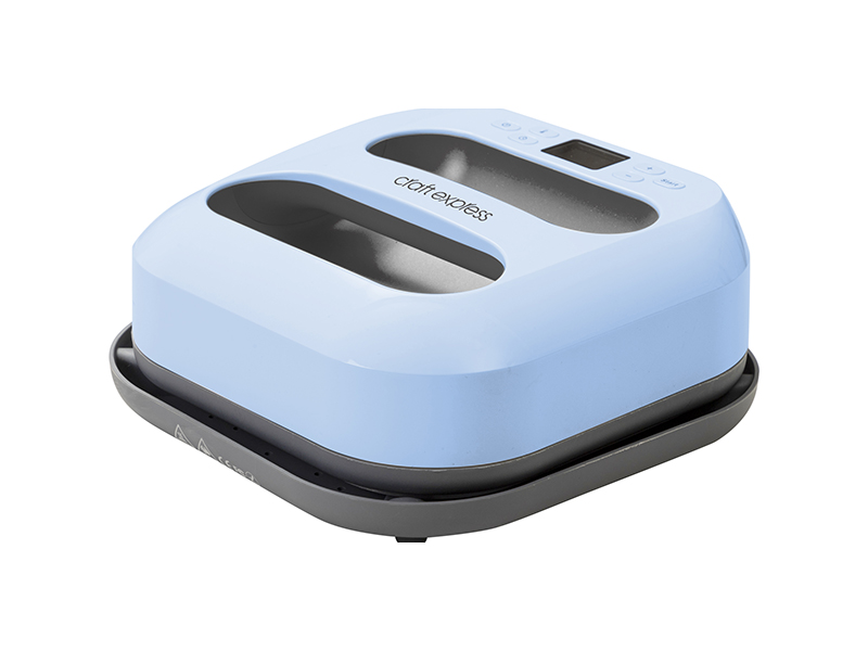 Craft Express Heat Press 0909 blue - transferpers 25 x 25 cm.