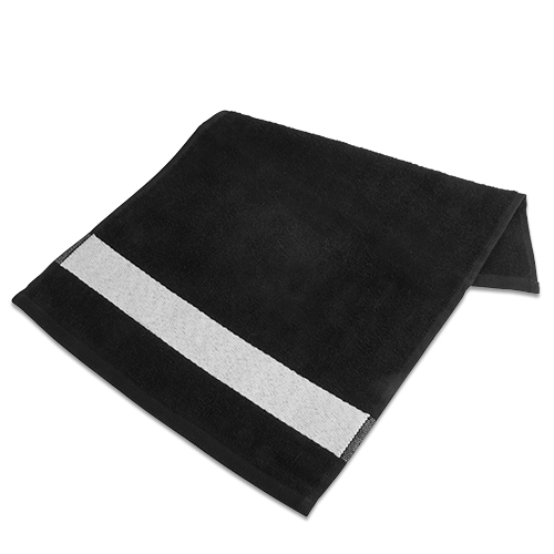 Subli Handdoek 400 - 30 x 50 cm. black