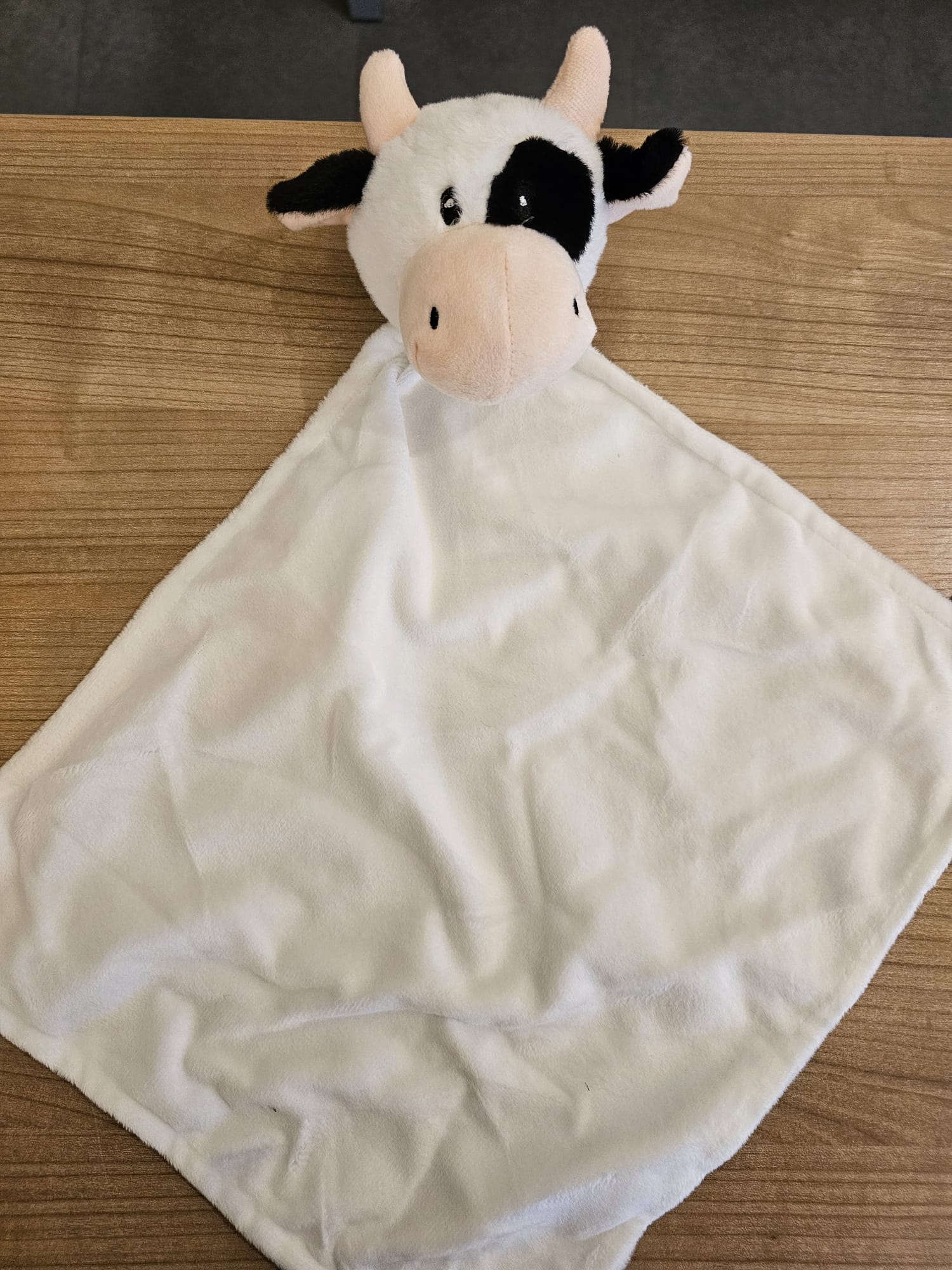 Subli Baby Knuffeldoekje Koe - formaat 28 x 35 cm.