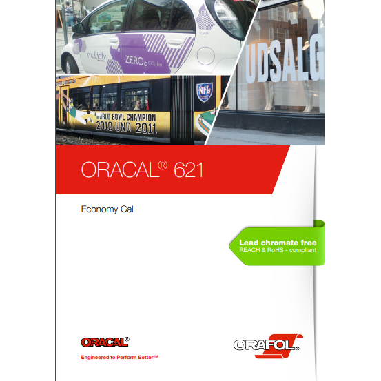 ColorCard Oracal 621 - kleurenkaart A4 formaat