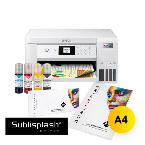 Sublisplash Startset Epson A4 Eco Tank - standaard + software