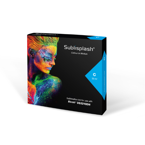 SubliSplash SG 3210 Cyan - cartridge 33 ml.