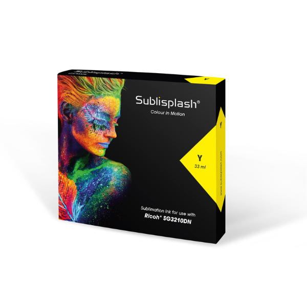 SubliSplash SG 3210 Yellow - cartridge 33 ml.