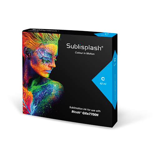 SubliSplash GX 7700 Cyan - cartridge 62 ml.