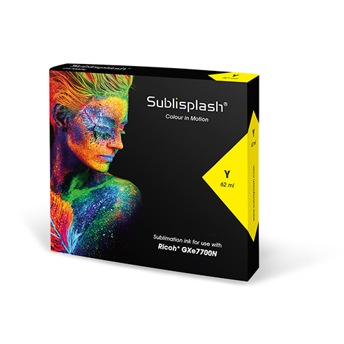 SubliSplash GX 7700 Yellow - cartridge 62 ml.