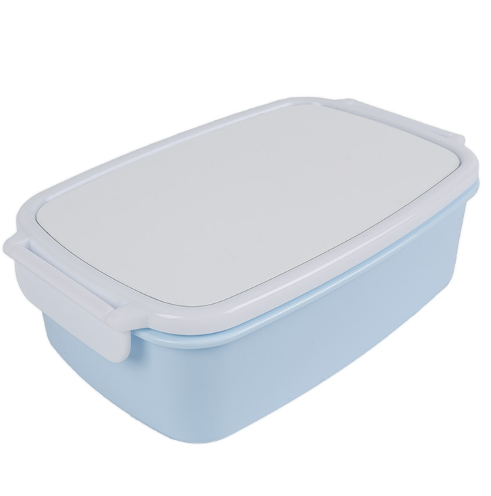 Subli Lunchbox baby blue + losse deksel 18,6 x 12,6 x 6 cm.