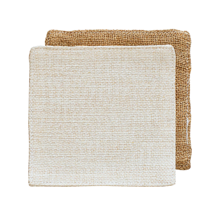 Subli Polylinnen Onderzetter - formaat 10 x 10 cm.