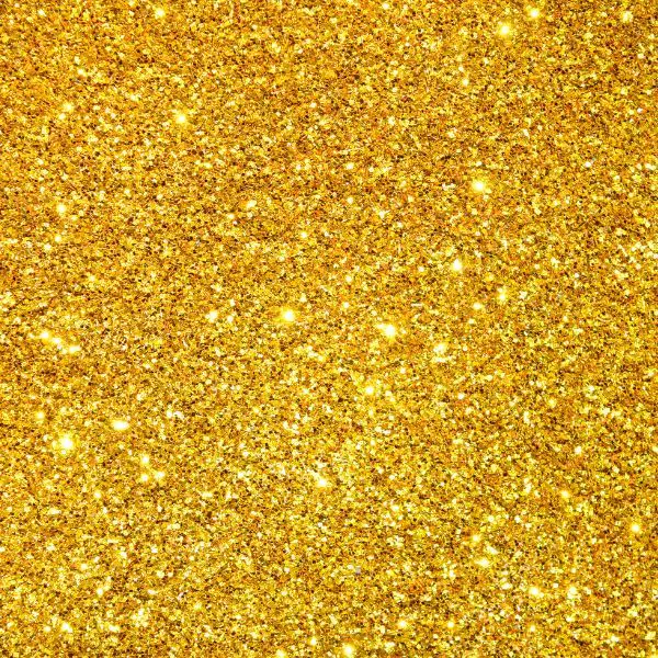 Unitrade Glitter 001 gold - breedte 50 cm.