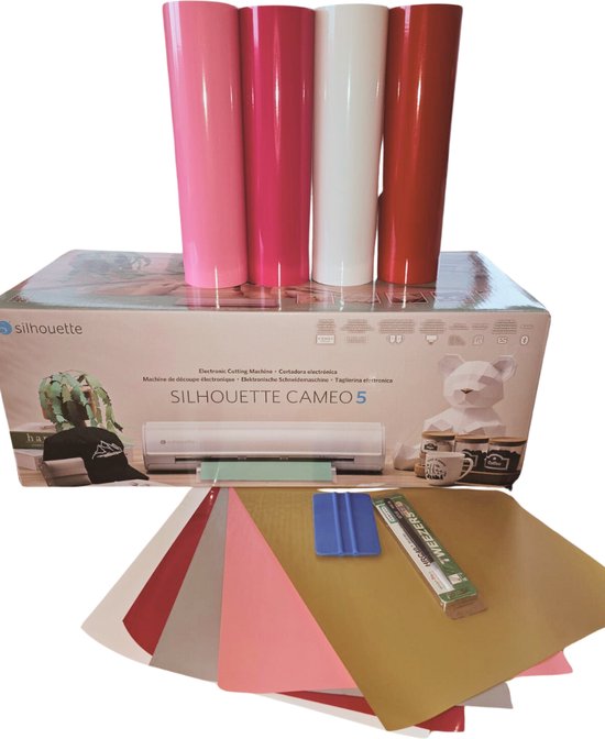 Silhouette Cameo 5 classic white - full option valentijn pakket