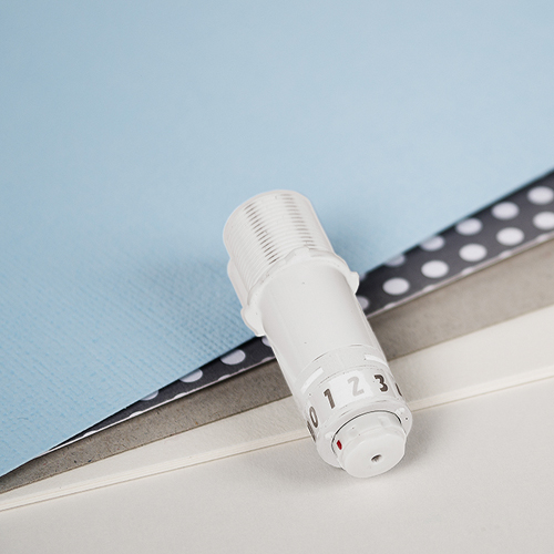 Silhouette Premium Blade - snijmes wit inclusief hoogte instelling