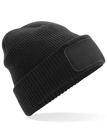 Beanie One Size - Rechthoekige Patch