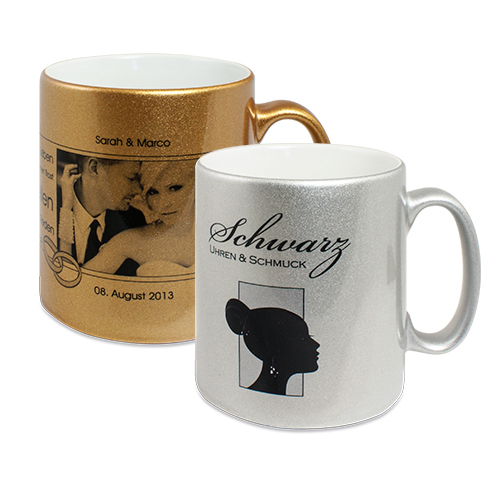 Metallic Mugs / bekers